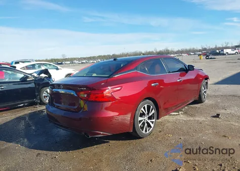 2017 Nissan Maxima 3.5 Platinum from USA, damaged, VIN 1N4AA6AP6HC432995